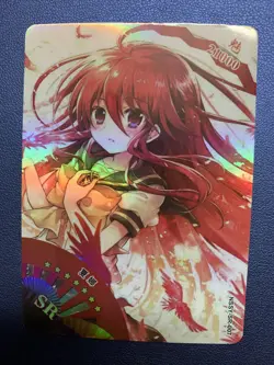 Shana Shakugan No CCG TCG Cute SR Goddess Waifu Card Girl Holo Doujin Anime Foil - Image 1