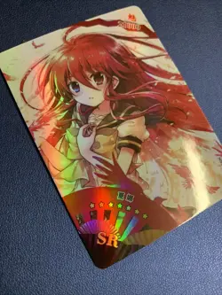 Shana Shakugan No CCG TCG Cute SR Goddess Waifu Card Girl Holo Doujin Anime Foil - Image 4