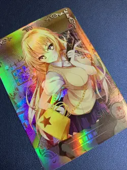 Shokuhou Misaki Index SR Goddess CCG TCG Anime Waifu Card Girl Holo Doujin Foil - Image 4