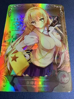 Shokuhou Misaki Index SR Goddess CCG TCG Anime Waifu Card Girl Holo Doujin Foil - Image 5