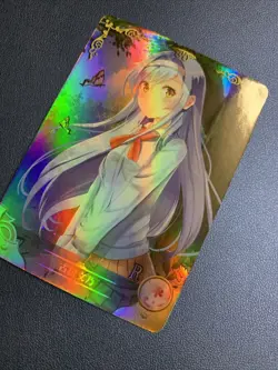 Fumino Furuhashi We Learn SR Goddess CCG TCG Anime Waifu Card Girl Holo Doujin - Image 3