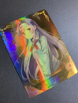 Fumino Furuhashi We Learn SR Goddess CCG TCG Anime Waifu Card Girl Holo Doujin - Image 4