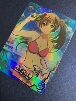 Shinka Nibutani Love Chunibyo UR Goddess CCG TCG Anime Waifu Card Girl Swimsuit - Image 3