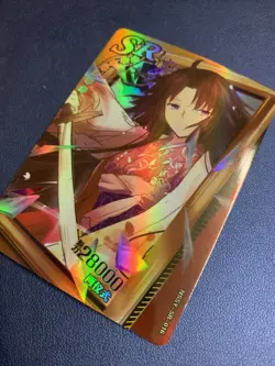 Ryougi Shiki Kara No Kyoukai SR Goddess Waifu Card Girl Holo Doujin Anime Foil - Image 3