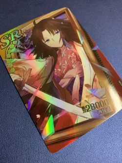 Ryougi Shiki Kara No Kyoukai SR Goddess Waifu Card Girl Holo Doujin Anime Foil - Image 4