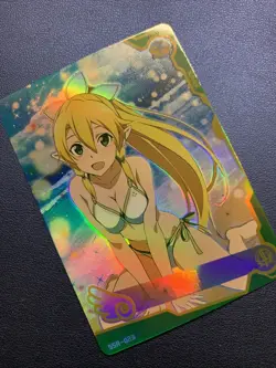 Leafa SAO Sword Art Online Goddess CCG TCG SSR023 Anime Waifu Card Girl Swimsuit - Image 4
