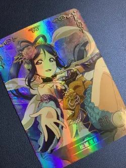 Kanan Matsuura Love Live! SR Goddess CCG TCG Anime Waifu Card Girl Holo Doujin - Image 4