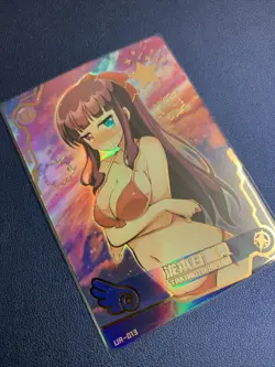 Hifumi Takimoto New Game! Goddess CCG TCG UR 013 Anime Waifu Card Girl Swimsuit - Image 4