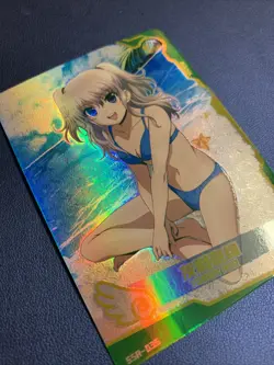 Nao Tomori Charlotte Goddess CCG TCG Anime Waifu Card Girl Holo Swimsuit Foil - Image 4