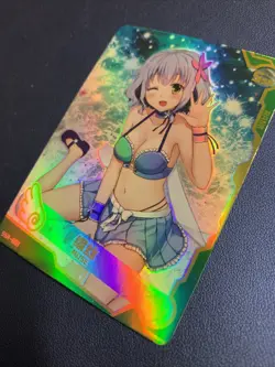 Muse Fairy Amagi Brilliant Goddess CCG TCG SSR 001 Anime Waifu Card Girl Swim - Image 3