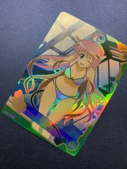 Lala To Love Ru Goddess CCG TCG SSR 008 Anime Waifu Card Girl Maiden Swimsuit NM - Image 3