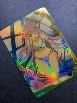 Lala To Love Ru Goddess CCG TCG SSR 008 Anime Waifu Card Girl Maiden Swimsuit NM - Image 4