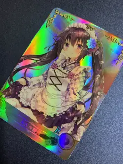 Rize Tedeza Order A RabbitU R Goddess CCG TCG Anime Waifu Card Girl Holo Doujin - Image 3