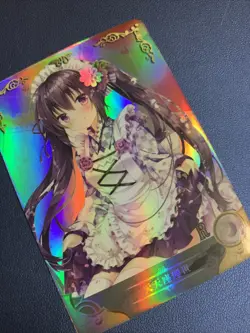 Rize Tedeza Order A RabbitU R Goddess CCG TCG Anime Waifu Card Girl Holo Doujin - Image 4