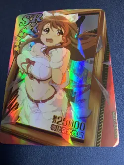 Mikuru Asahina Haruhi Suzumiya SR Goddess Waifu Card Girl Holo Doujin Anime Foil - Image 5