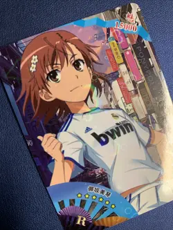 Mikoto Misaka Magical Index CCG R Goddess Waifu Card Girl Holo Doujin Anime Foil - Image 4