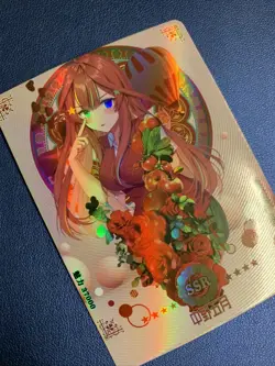 Itsuki Nakano Quintessential SSR Goddess Waifu Card Girl Holo Doujin Anime - Image 4