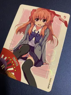 Chiyo Sakura Monthly Nozaki CCG R Goddess Waifu Card Girl Holo Doujin Anime Foil - Image 3