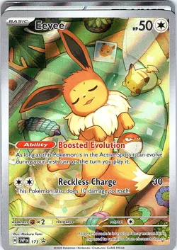 Eevee - - SVP SV: Scarlet & Violet Promo Cards #173 Promo Holo NM - Image 1