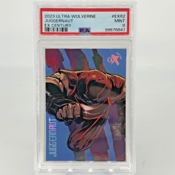 Marvel Card PSA 9 Juggernaut EX62 Blue /62 Century Upper Deck Wolverine [9] - Image 1