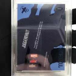 Marvel Card PSA 9 Juggernaut EX62 Blue /62 Century Upper Deck Wolverine [9] - Image 4