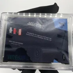 Marvel Card PSA 9 Juggernaut EX62 Blue /62 Century Upper Deck Wolverine [9] - Image 5