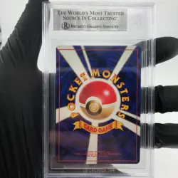 BGS 6 Pokemon Card Charizard Base No.006 Holo Japanese Karte [6] - Image 2