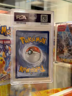 2021 POKEMON SM BLACK STAR PROMO #SM247 FULL ART/RESHIRAM & CHARIZARD GX PSA 10 - Image 2