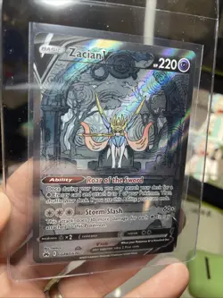 Zacian V GG48/GG70 Pokemon Crown Zenith: Galarian Gallery Ultra Rare Holo NM - Image 1