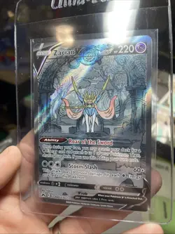 Zacian V GG48/GG70 Pokemon Crown Zenith: Galarian Gallery Ultra Rare Holo NM - Image 3