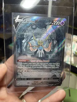 Zacian V GG48/GG70 Pokemon Crown Zenith: Galarian Gallery Ultra Rare Holo NM - Image 4