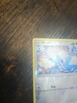 Swablu 57/70 Reverse Holo Common Dragon Majesty Pokemon 2018 MP - Image 2