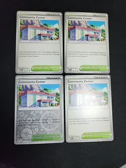 Community Center 146/167 x4 - 4x Trainer Playset Pokemon S&V Twilight Masquerade - Image 1