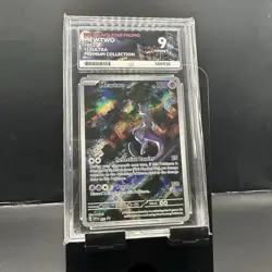Pokemon TCG Mewtwo SVP052 151 UPC Black Star Promo Holo Ace 9 - Image 1