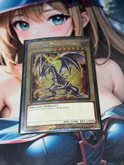 Yugioh Red-Eyes Black Dragon RA04-EN109 1st Ed Platinum Secret Rare Holo - NM 💎 - Image 1