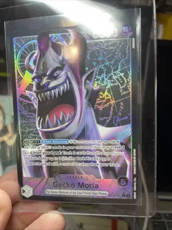 Gecko Moria OP06-080 Alt Art Leader One Piece TCG Wings of the Captain English - Image 3