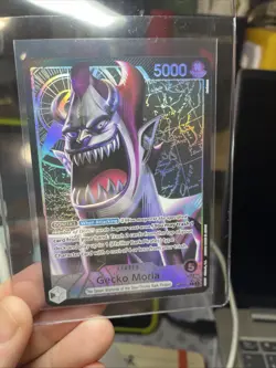 Gecko Moria OP06-080 Alt Art Leader One Piece TCG Wings of the Captain English - Image 4