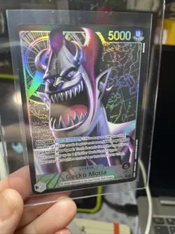 Gecko Moria OP06-080 Alt Art Leader One Piece TCG Wings of the Captain English - Image 5