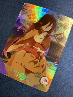 Hanabi Hyuga Naruto Ninja SR 121 Sexy Doujin Goddess CCG Anime Waifu Card Gir - Image 3