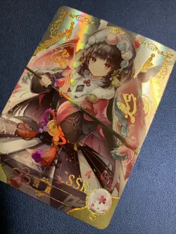 Yun Jin SSR Genshin Honkai Impact Goddess Doujin Anime Waifu Card Girl Foil Holo - Image 3