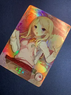 Kaede Akamatsu Danganronpa 25 Holo Doujin Goddess CCG TCG Anime Waifu Card Girl - Image 3