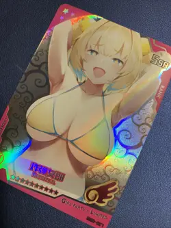 Pine Bombergirl Sexy Hot Foil Swimsuit Goddess Waifu Card Girl Holo Doujin Anime - Image 3