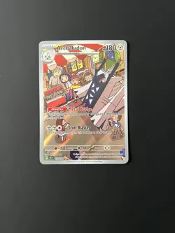 Archaludon 155/142 Sv07: Stellar Crown Holo Full Art Pokemon Card Near Mint - Image 1