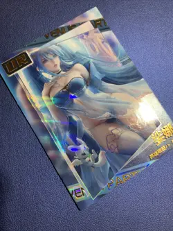 Sona League Of Legends NS-UR011 Heavenly Goddess Anime Waifu Card Girl TCG Foil - Image 4