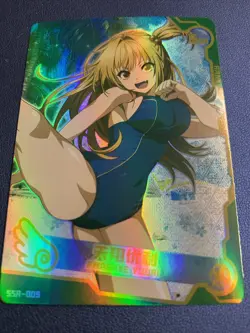 Yuri Amagake Goddess CCG TCG SSR 008 Anime Waifu Card Girl Maiden Swimsuit NM - Image 5