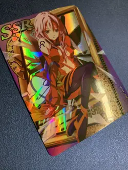 Inori Yuzuriha Guilty Crown SSR Goddess Waifu Card Girl Holo Doujin Foil Anime - Image 4