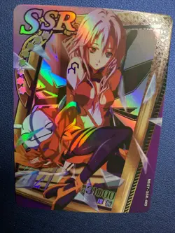 Inori Yuzuriha Guilty Crown SSR Goddess Waifu Card Girl Holo Doujin Foil Anime - Image 5