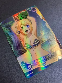 Rumia Tingel Akashic Magic Goddess CCG TCG SSR 43 Anime Waifu Card Girl Swimsuit - Image 4