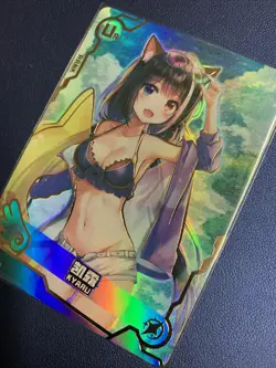 Kyaru Princess Connect Re:dive UR Goddess CCG TCG Anime Waifu Card Girl Swimsuit - Image 3