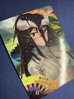 Albedo Overlord Nazarick CCG R Goddess Waifu Card Girl Holo Doujin Anime Foil - Image 4